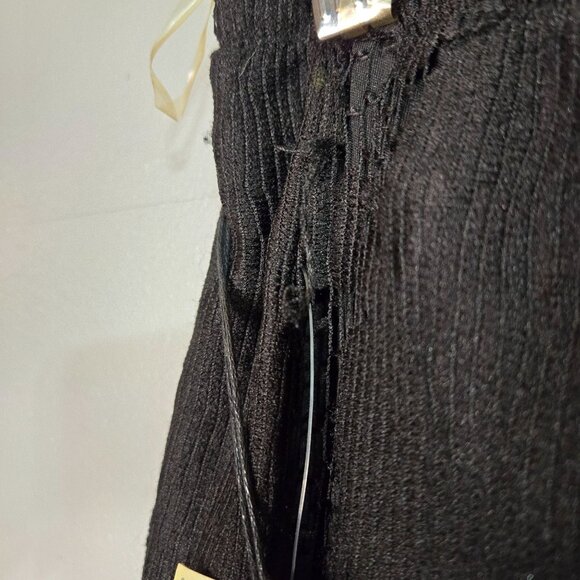 NWT Multiples Women's Small Gothic Glam Witchy Whimsigoth Black Lace Skirt Fring - Picture 7 of 9